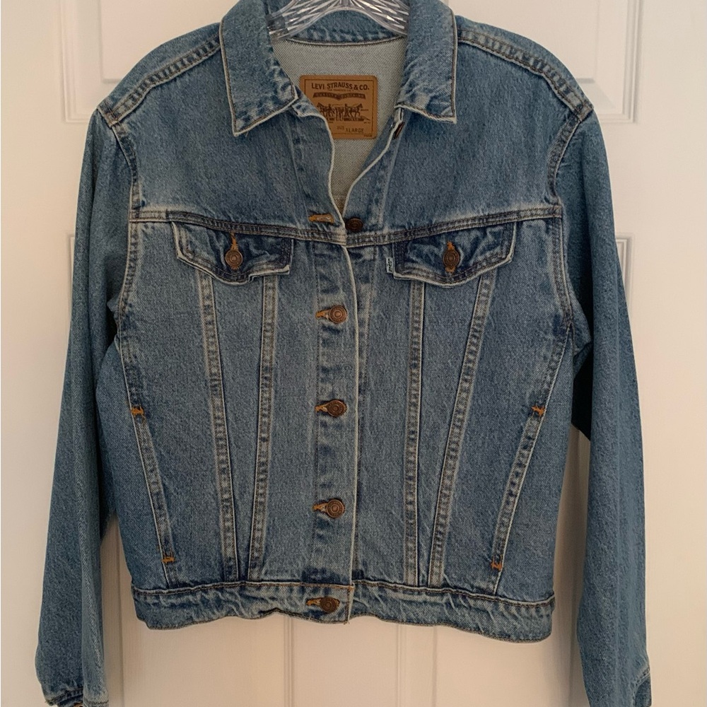 Levi's Blue Denim Jacket Kids XL